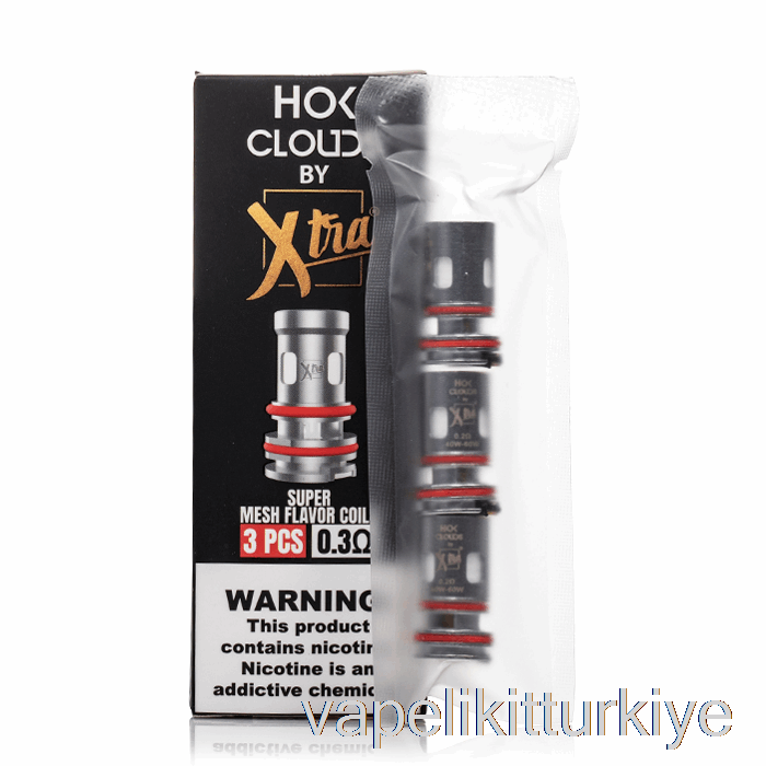 Elektronik Sigara Kalemi Vape Mate Xtra Hok Bulutlar Yedek Bobinler 0.3ohm Bobinler
